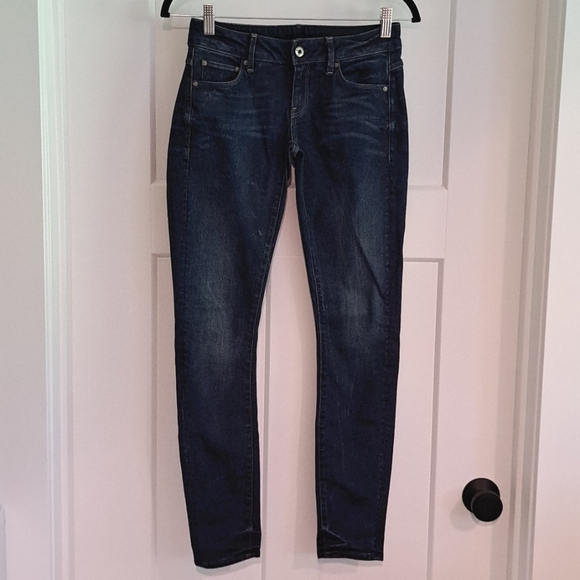NEW Low Rise Skinny Jean (Dark Aged) - G-Star Raw - Picture 7 of 15